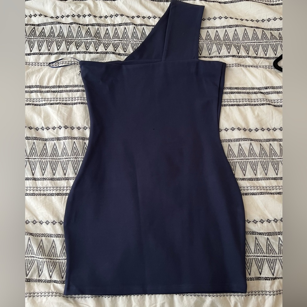 Nice navy blue dress - Picture 2 of 3